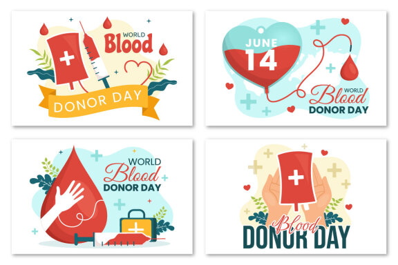 15 World Blood Donor Day Illustration