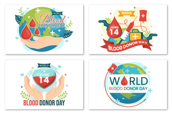 15 World Blood Donor Day Illustration