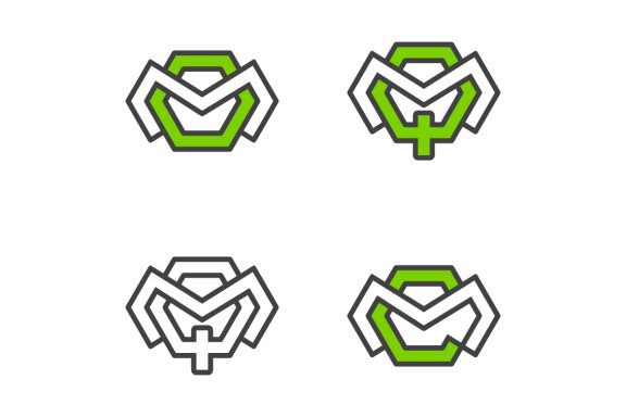 MO MQ hexagon MC - Free Logo Shapes