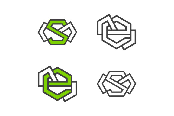 MS ME hexagon - Free Logo Shapes