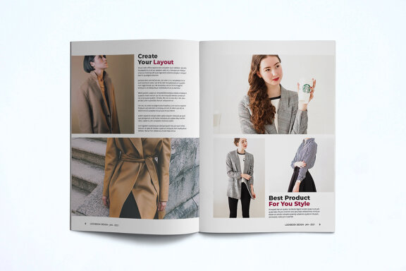 Fashion Lookbook Template