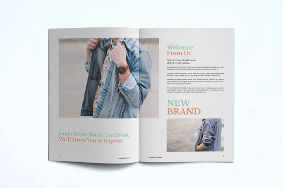 Fashion Lookbook FREE Template
