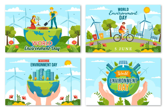 15 World Environment Day Illustration