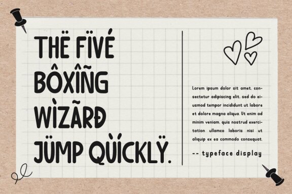 Bineka - San Serif Display Font