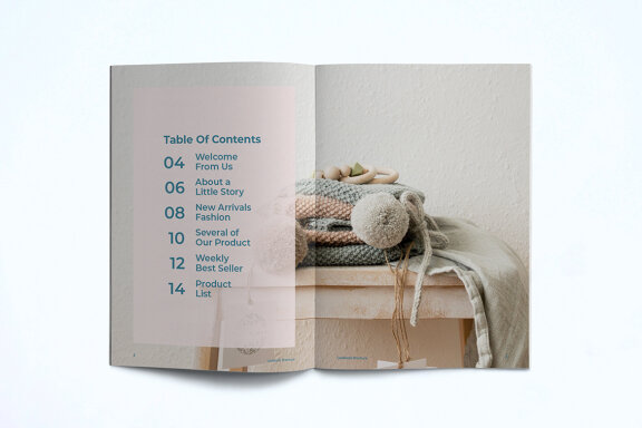Baby Fashion Lookbook Template