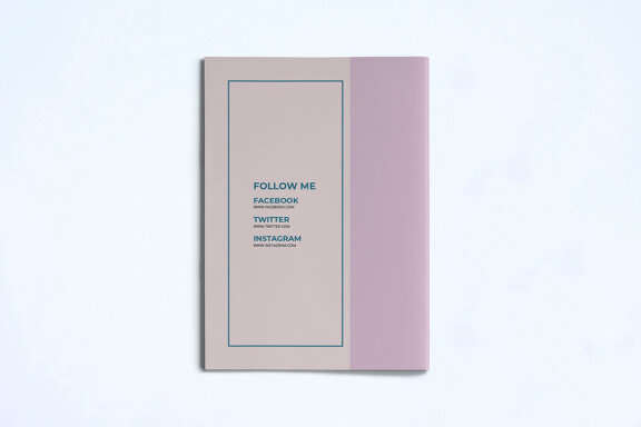 Baby Fashion Lookbook Template
