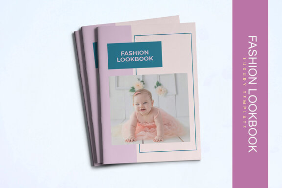 Baby Fashion Lookbook Template