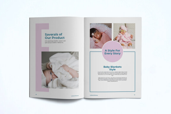 Baby Fashion Lookbook Template