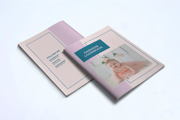 Baby Fashion Lookbook Template