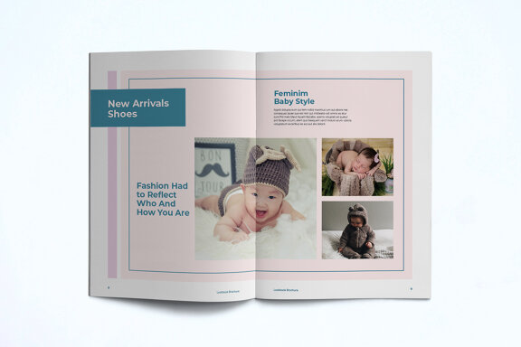 Baby Fashion Lookbook Template