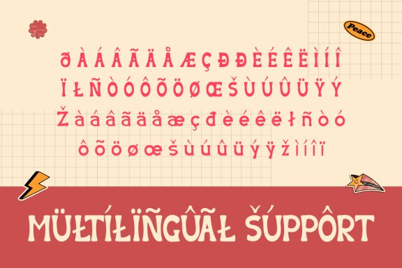 Sineko - Condensed Retro Display Font
