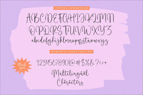 Blushing Woman Font