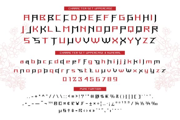 Fujiso - Japan Style Display Font