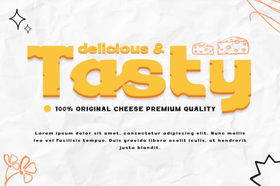 Tayub - San Serif Display Font