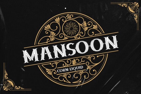 Damor Font - Modern Serif Blackletter Font