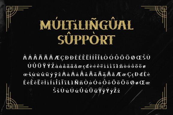 Damor Font - Modern Serif Blackletter Font