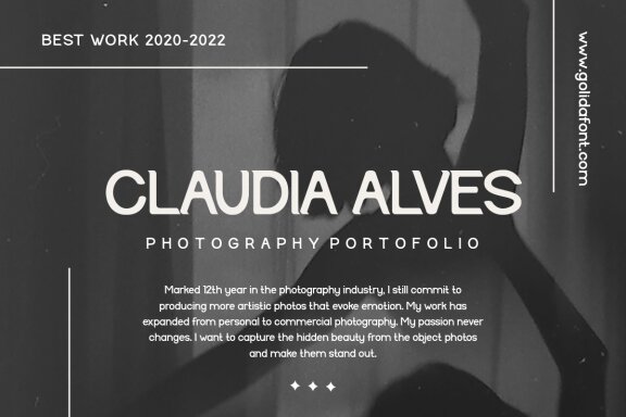 Golida - Modern &amp; Elegant Display Serif Font