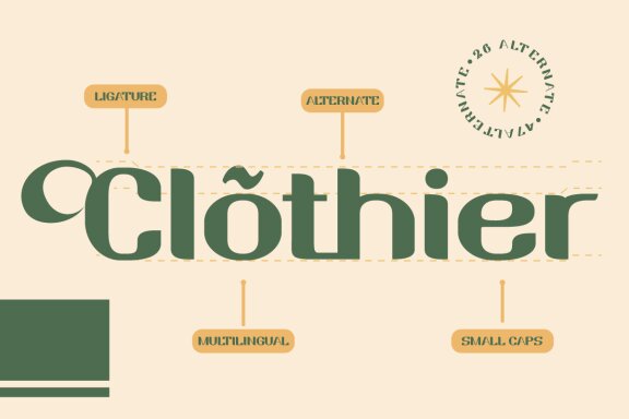 Krofi - Retro Sans Serif Font