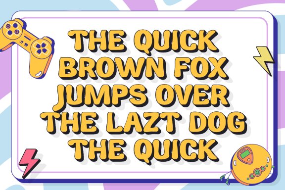 Zeoy - Groovy Retro Font