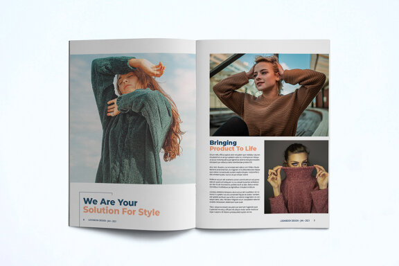 Fashion Lookbook Template