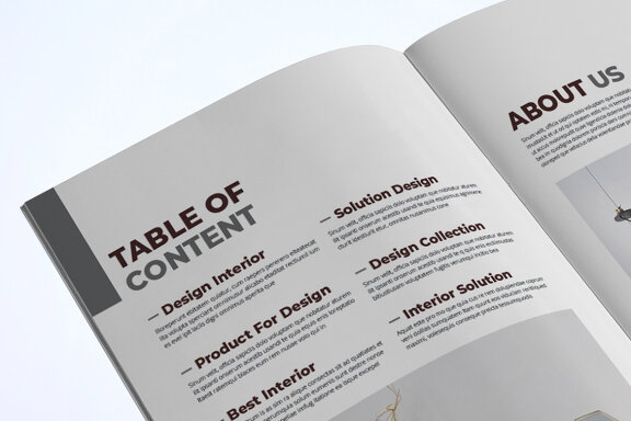 Interior Lookbook Template