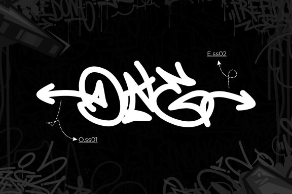 Phantom Urbanism Graffiti Font