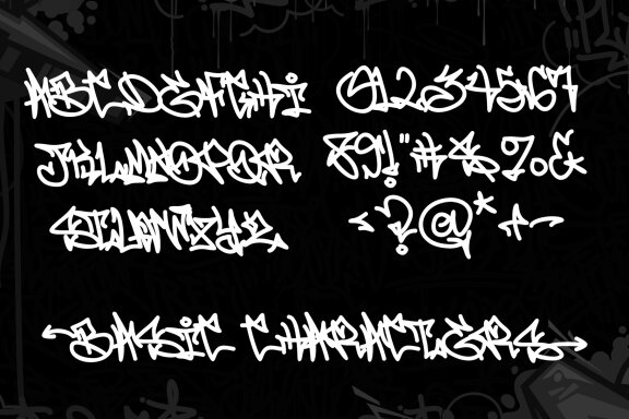 Phantom Urbanism Graffiti Font