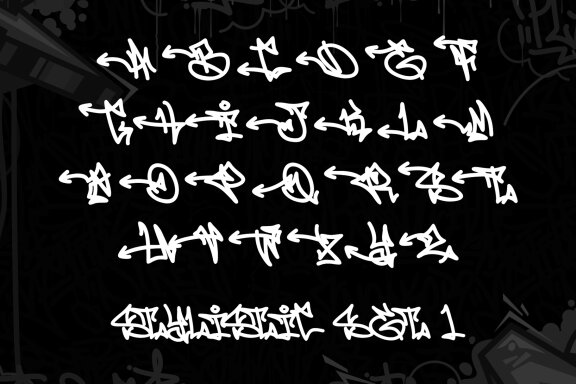 Phantom Urbanism Graffiti Font