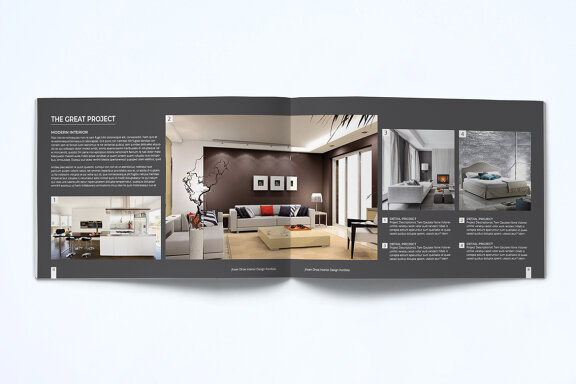 Interior Design Portfolio Template