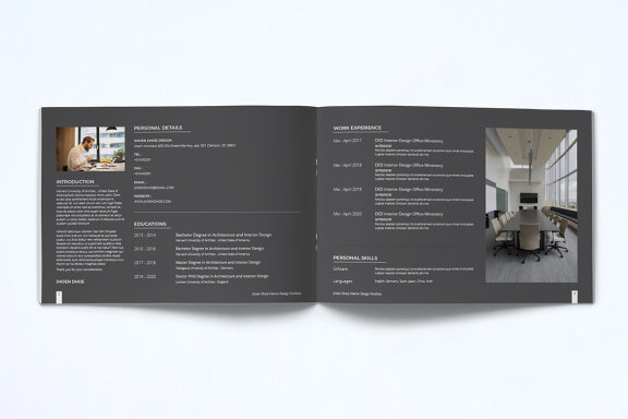 Interior Design Portfolio Template