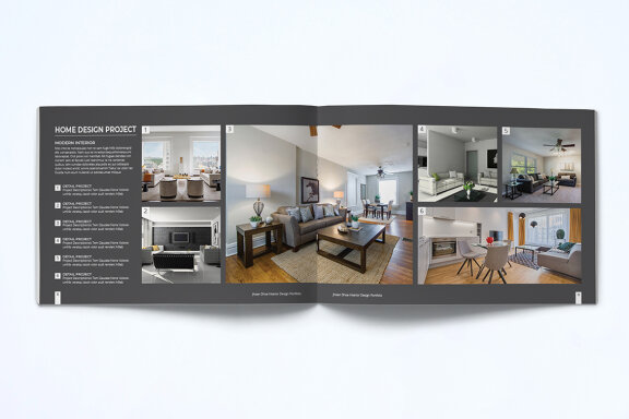 Interior Design Portfolio Template