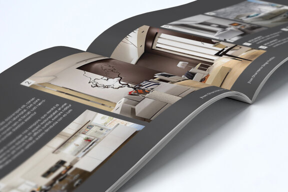 A5 Interior Design Portfolio Template