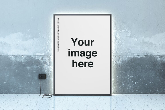 Backlight Poster Mockups