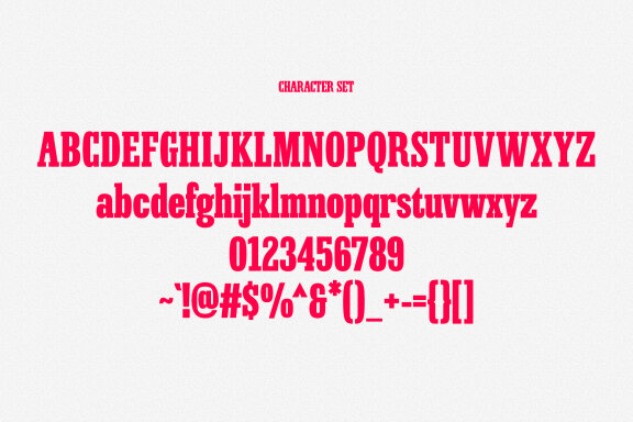 Ringlock Slab Serif Font