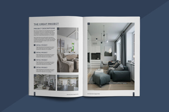 Interior Design Portfolio Template