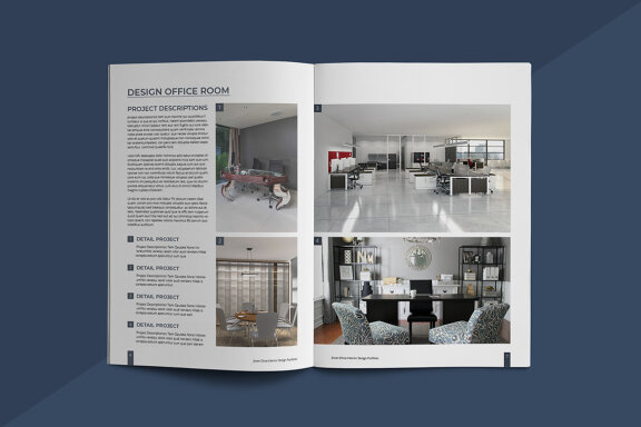 Interior Design Portfolio Template