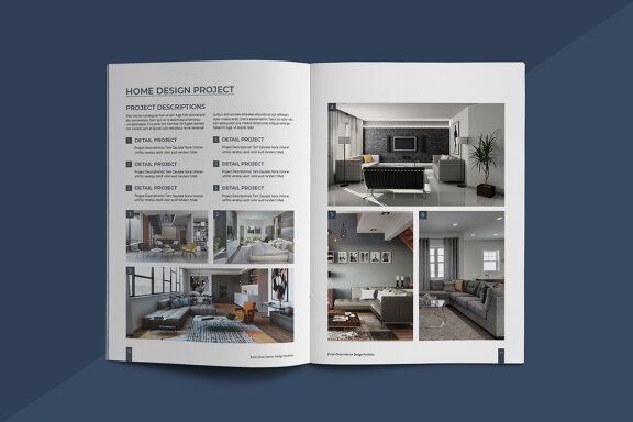 Interior Design Portfolio Template