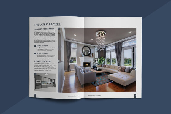 Interior Design Portfolio Template
