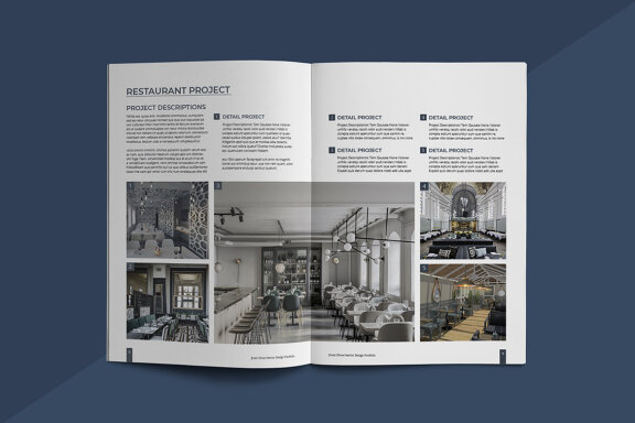 Interior Design Portfolio Template