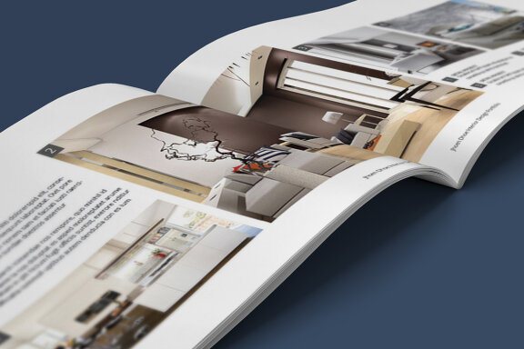 A5 Interior Design Portfolio Template