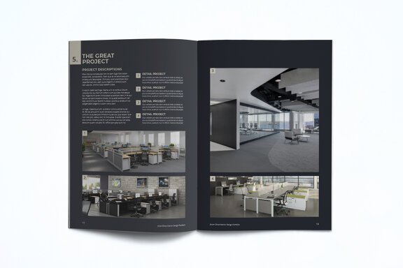 Interior Design Portfolio Template