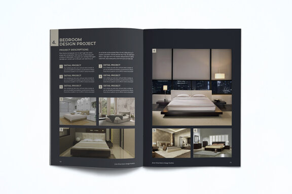 Interior Design Portfolio Template