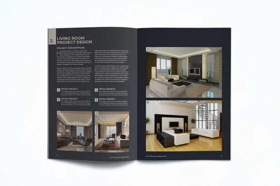 Interior Design Portfolio Template
