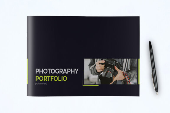 A5 Photography Portfolio Template