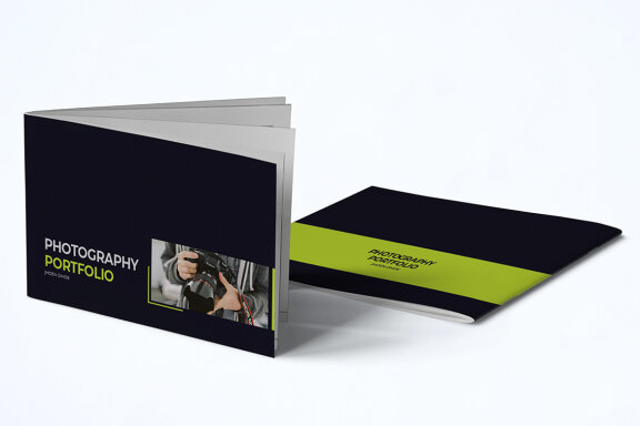 A5 Photography Portfolio Template