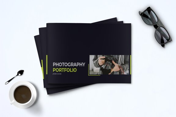 A5 Photography Portfolio Template