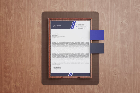 Creative Letterhead Design Template