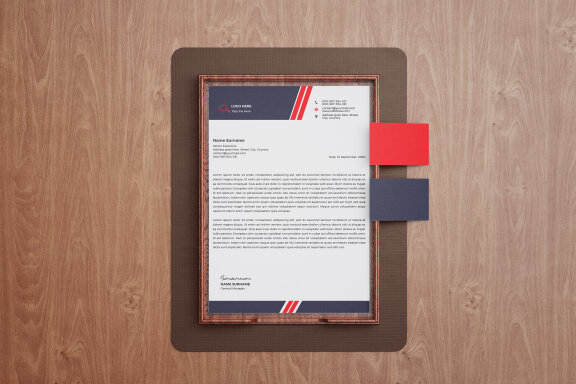 Creative Letterhead Design Template