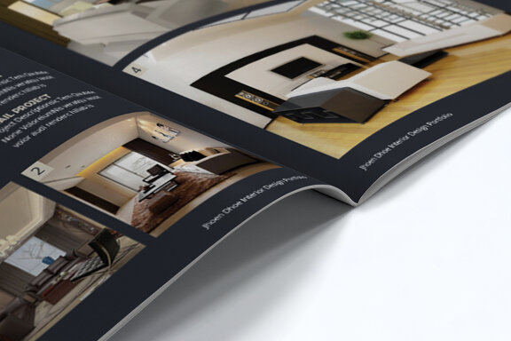 A5 Interior Portfolio Template