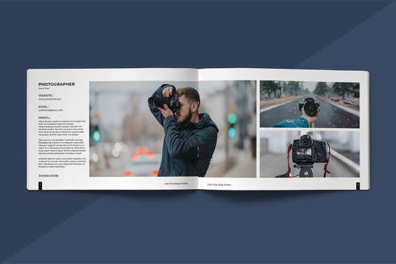 Minimal Photography Portfolio Template